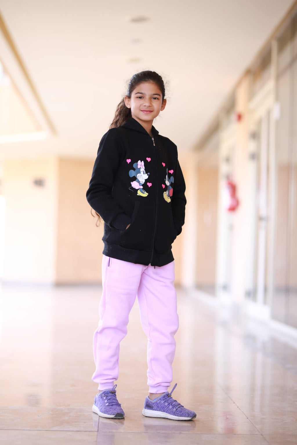 Kids Milton Hooded Zip-Up Jacket