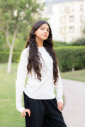 Ribbed Long-Sleeve Tee